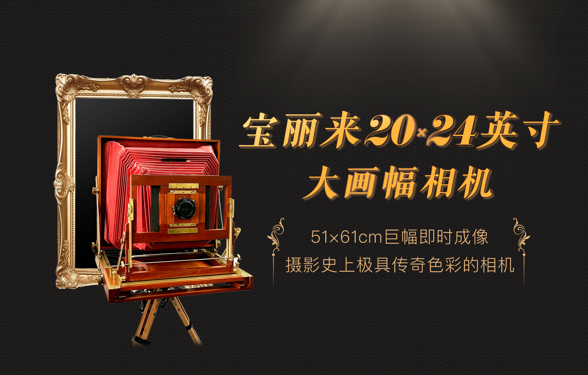 宝丽来相机Polaroid 20x24。传奇历史：一场即兴而生的光影神话