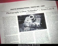 Leitz家族最伟大的成就：Leica自由列车